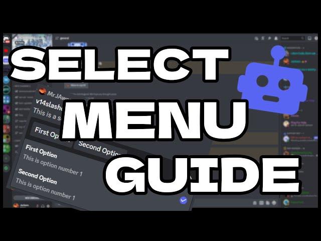 Discord.js V14 - Select Menu Guide