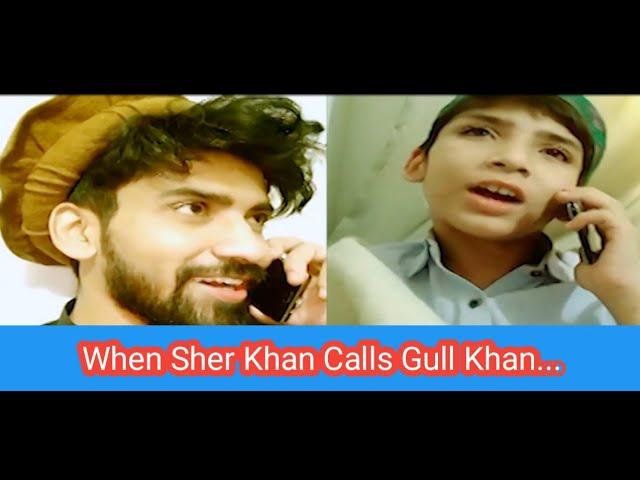 Sher Khan Calls Gul Khan For Money I Moiz Shah / Our Vines