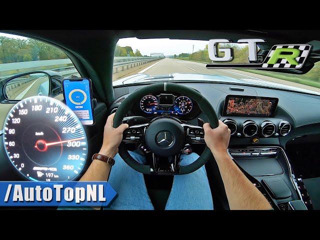 AMG GTR PRO on AUTOBAHN [NO SPEED LIMIT] by AutoTopNL