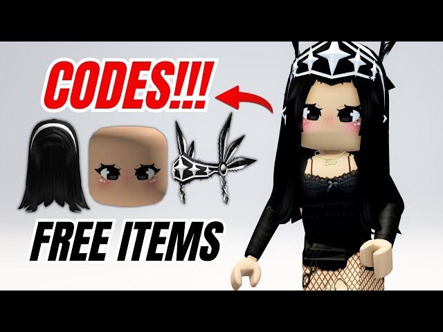 [CODES] GET FREE FACE/HAIR/ITEMS ON ROBLOX 