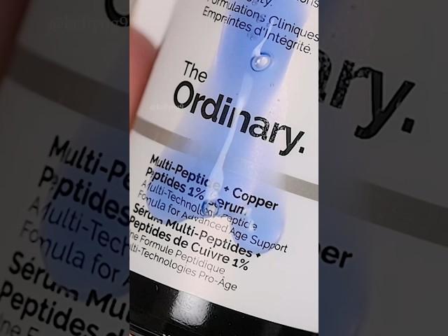 The Ordinary Multi-Peptide + Copper Peptides 1% Serum @Deciem @theordinary