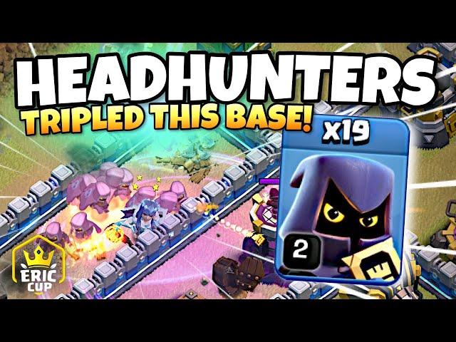 NEVER seen before at TH12! PRO triples with HEADHUNTERS! Clash of Clans eSports