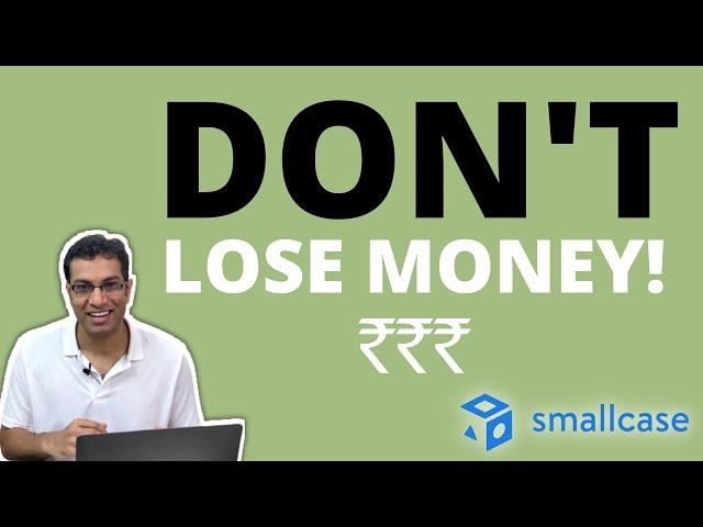 Smallcase investing explained! (How NOT to lose money?) #SmallCase #StockMarketforbeginners