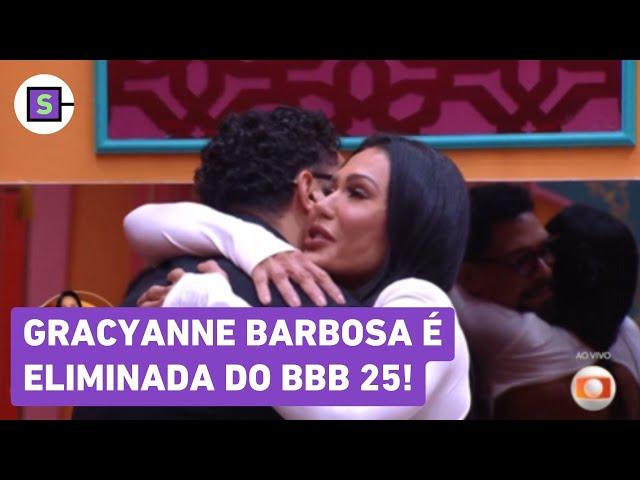 BBB 25: Veja o momento em que GRACYANNE é ELIMINADA do BBB 25!