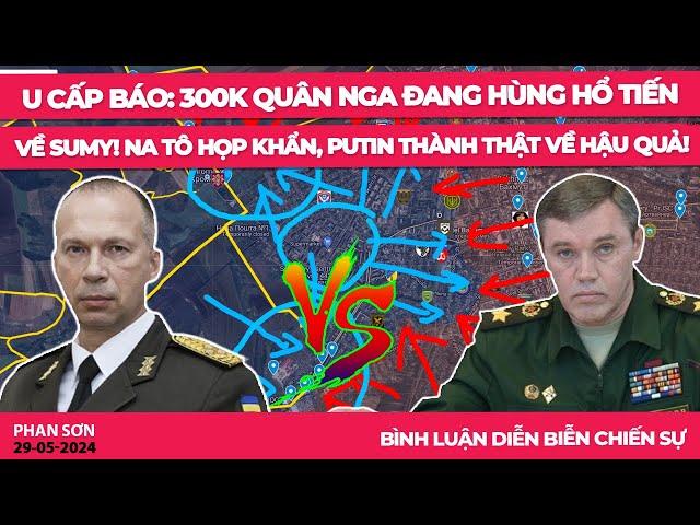 U CẤP BÁO: 300k quân Nga đang hùng hổ tiến về Sumy! Na Tô họp khẩn, Putin thành thật về hậu quả!