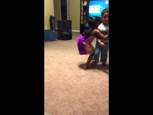 Bri and Jayden dancing