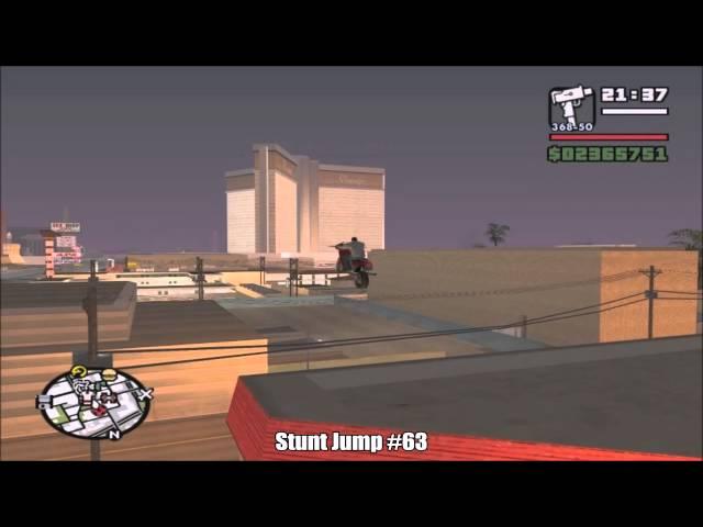 GTA San Andreas - Unique Stunt Jump #63