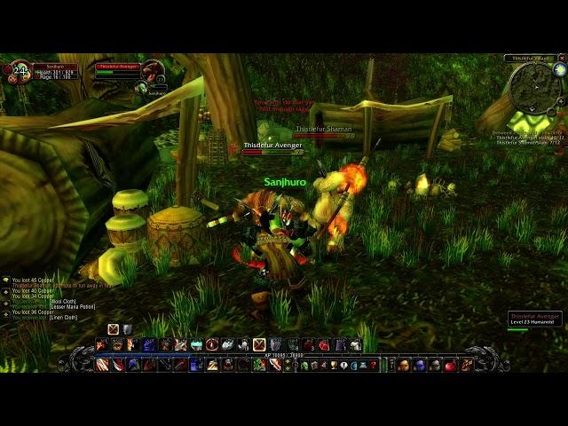 World of Warcraft: Ashenvale: Between a Rock and a Thistlefur