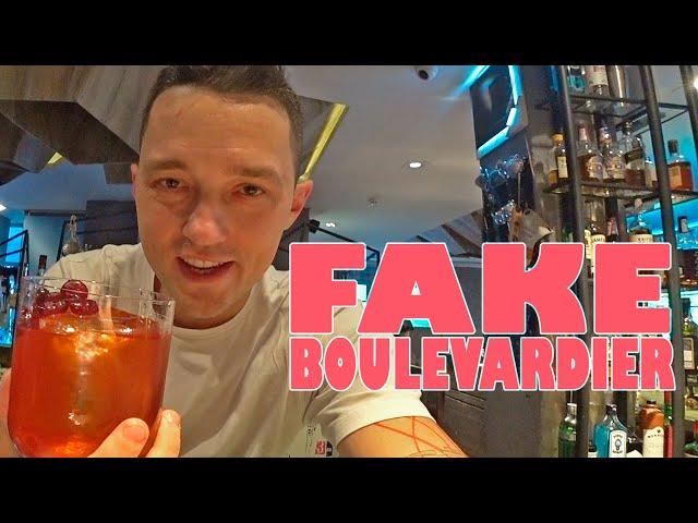 FAKE BOULEVARDIER by Mr.Tolmach #PRO #cocktails