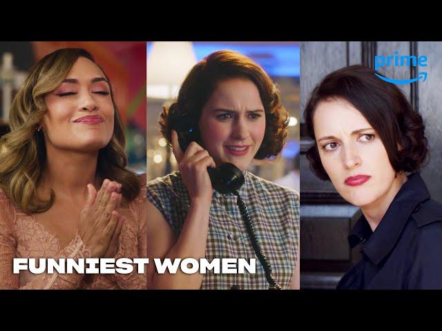 10 Minutes of Maisel, Fleabag & More Being The Funniest Women Alive | Prime Video