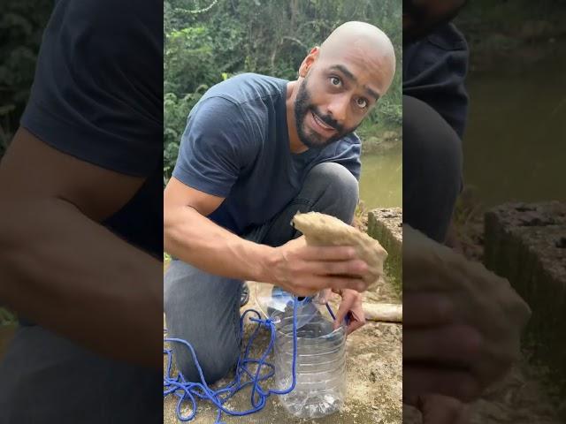 I Built a Simple Fish Trap – Does It Work?#FishTrap #SurvivalHack #DIYFishing #TestedInRealLife