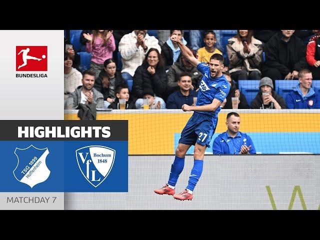 Drama In The Final Minutes | TSG Hoffenheim - VfL Bochum 1848 3-1 | Highlights | MD 7 – Bundesliga