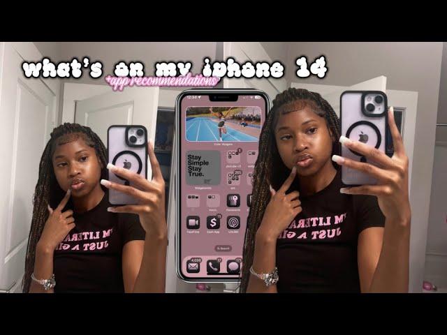 WHATS ON MY IPHONE 14||app recommendations + ios 18