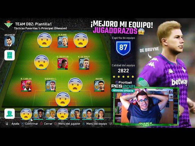 ¡¡CONTINÚA MI SUERTE Y SIGO MEJORANDO MI EQUIPO!! | PES 2021 myClub