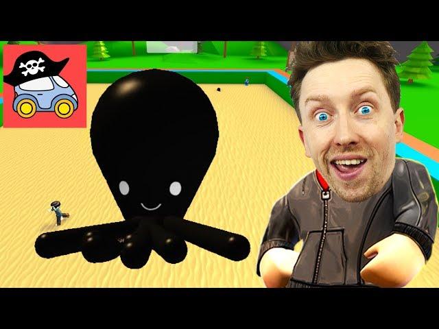  МЕГА ОСЬМИНОГ в ROBLOX Octopus Beta Играем с подписчиками онлайн Family Fun Kids Жестянка