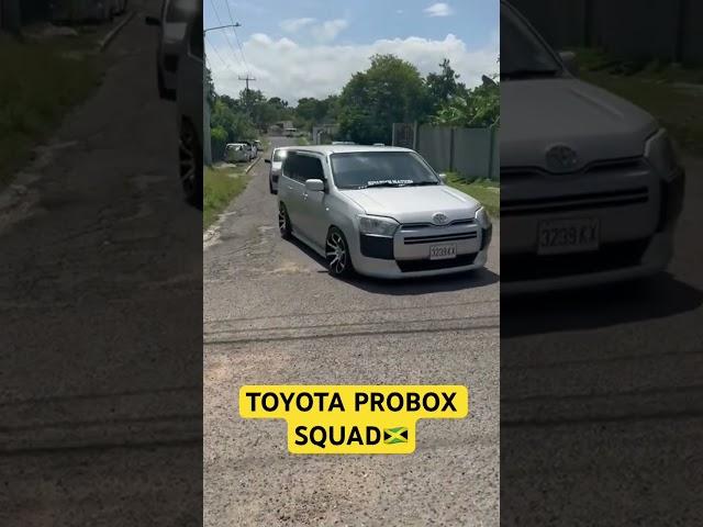 Toyota Probox Squad in Jamaica 