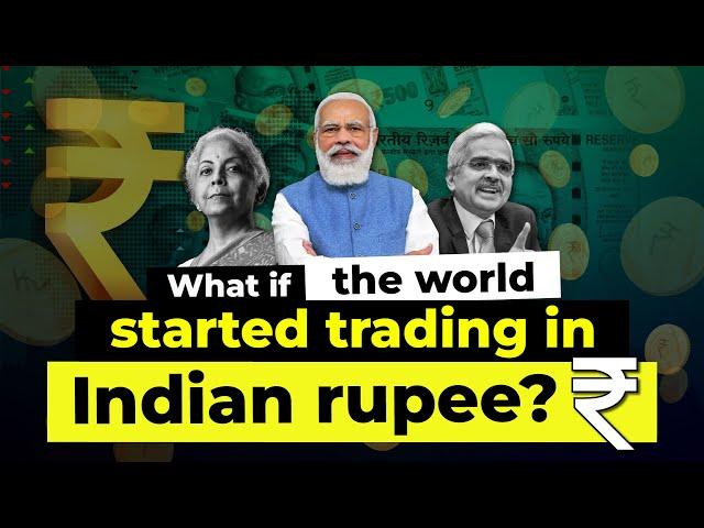 INDIAN RUPEE THE NEW DOLLAR? De Dollarization | Ecoholics