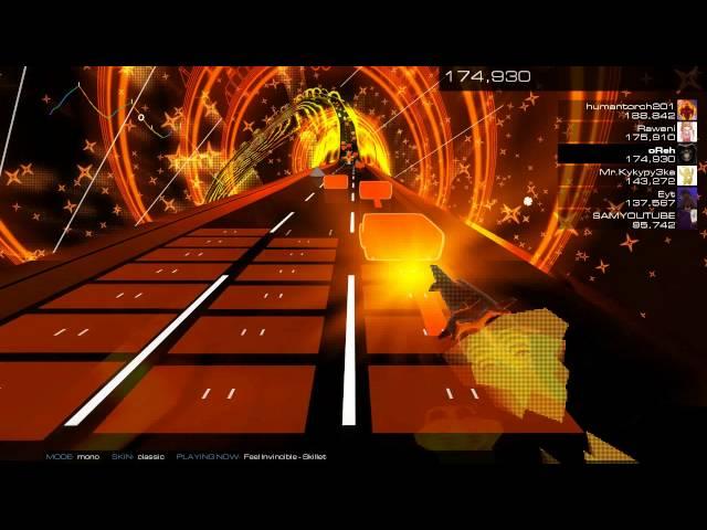 Audiosurf 2   Skillet   Feel Invincible