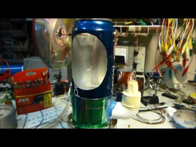 Pop Can Stirling Engine