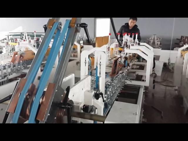 Automatic Folder Gluer Machines | Folding Box Making Machines - Kingsun Machinery