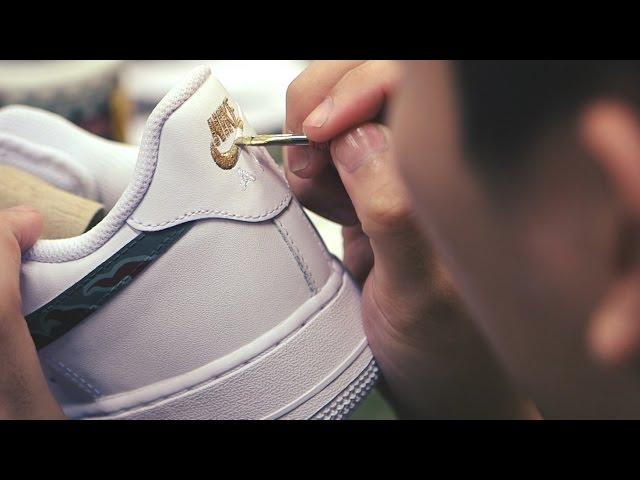 Process: SBTG for HYPEBEAST Nike Air Force 1 & Huarache "AWOL Camo"