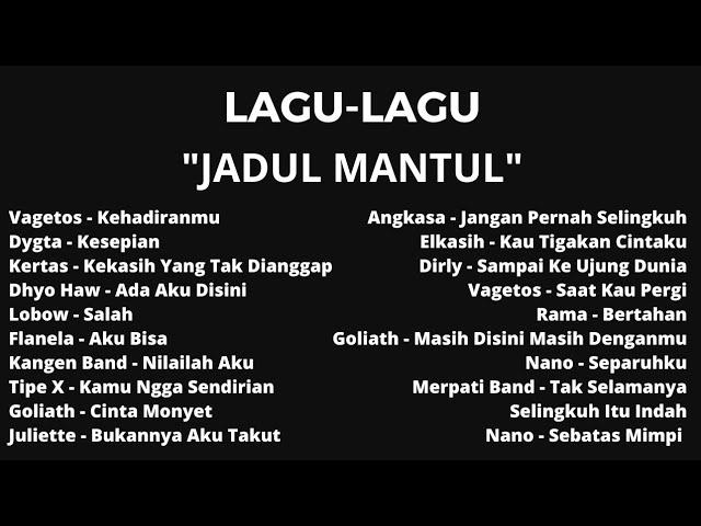 AKUSTIK COVER POP INDONESIA - LAGU JADUL MANTUL