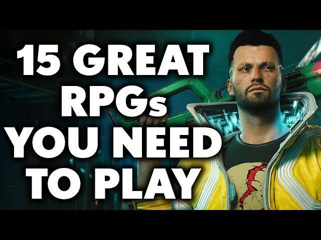 15 Greatest RPGs You Need To Play ATLEAST ONCE [2024 Edition]