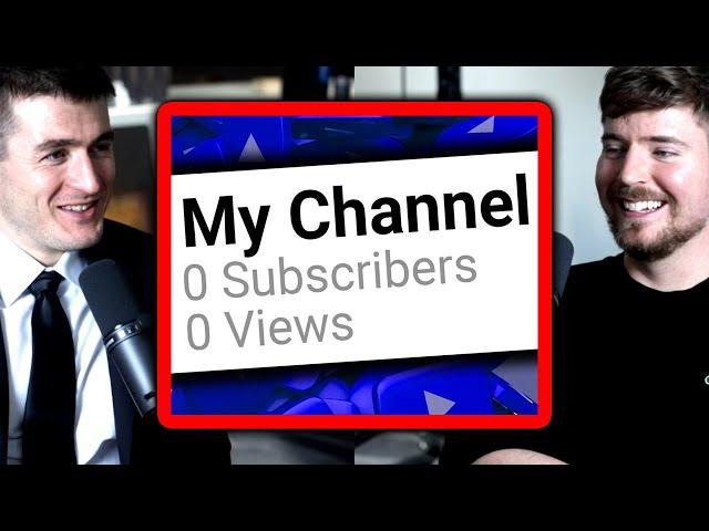 MrBeast's advice for new YouTube creators