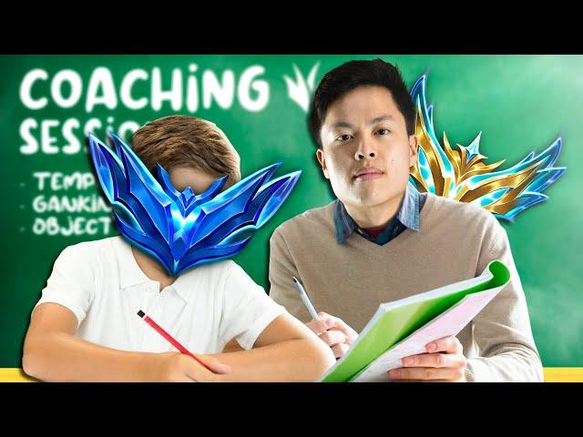 When a Rank 1 player Coaches Diamond players