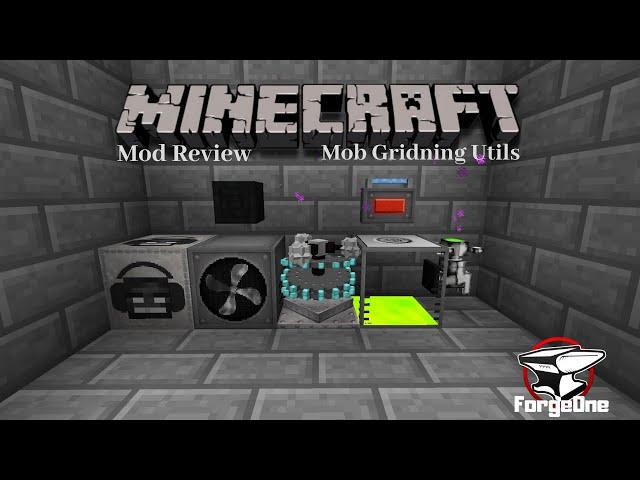 Minecraft Mod Review - Mob Grinding Utils