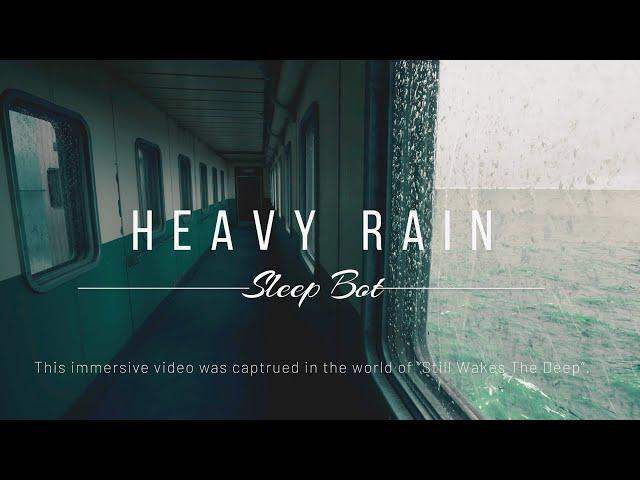 Heavy Rain On Windows | No Ads | Calming Rain Sounds For Sleeping