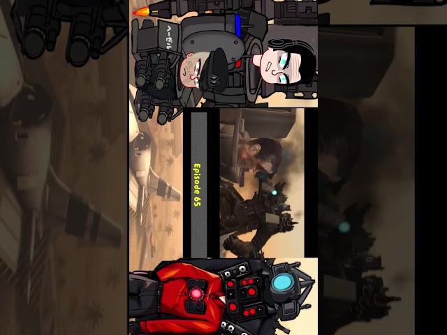 Skibidi Characters react to Skibidi Toilet 65 (Titans vs Decoy G-man)