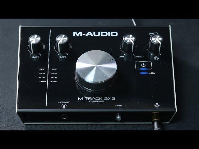 M-Audio M-Track 2x2 C-Series Interface Review / Explained