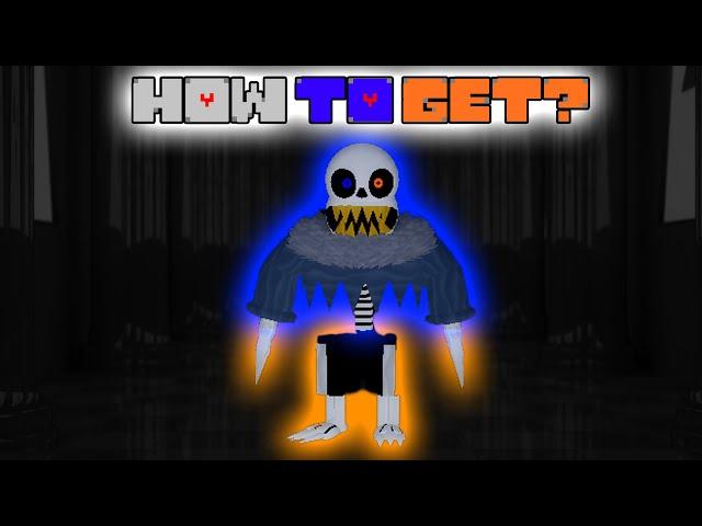 How to get Underworld Sans Badge In UT Collapsing Multiverse | Halloween Event | Roblox