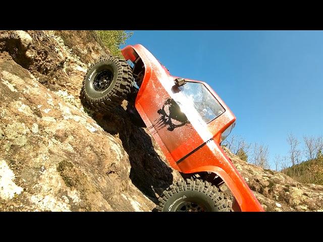 Rc TRX4, body Sport,  test tires