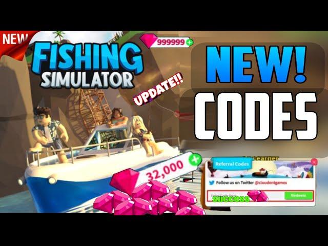 *NEW* ALL WORKING CODES FOR FISHING SIMULATOR IN 2024 ! ROBLOX FISHING SIMULATOR CODES