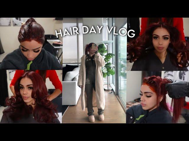 VLOG| Hair Day @miraclesxmaribel