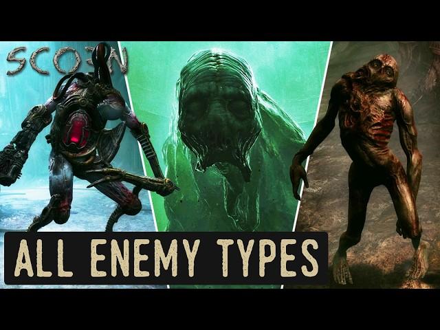 All Enemy Types + Creatures in Scorn Guide