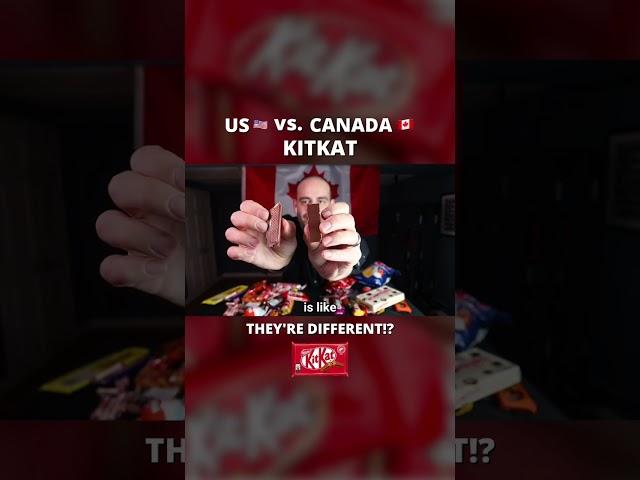 US vs. Canada KitKat…They’re different!?