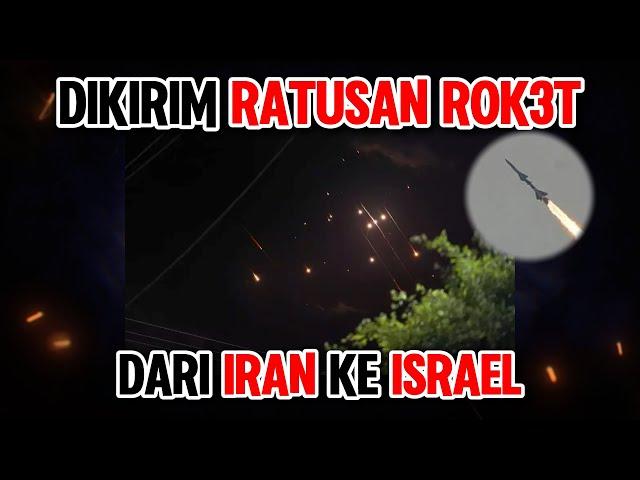 IRAN ATT*CKS ISRAEL WITH HUNDREDS OF R*CKETS