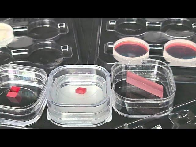 Optical components for Ti:Sapphire laser