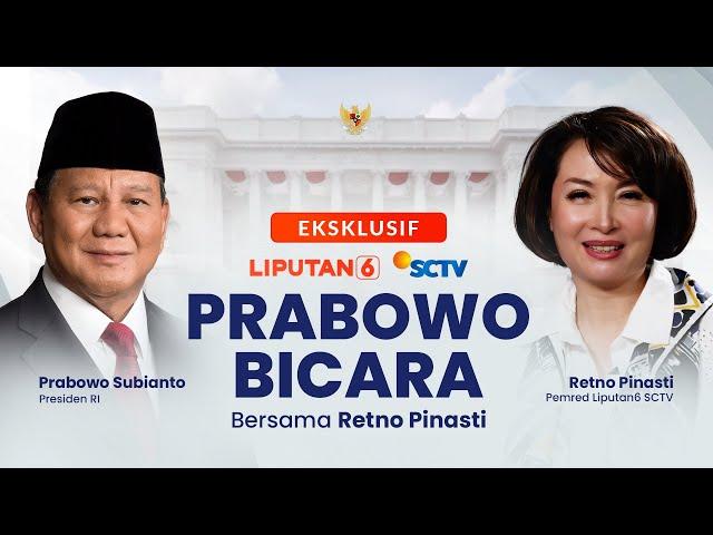 Eksklusif! Prabowo Bicara Soal Makan Gratis, Menteri Kabinet, Hingga Hasrat Jadi Presiden