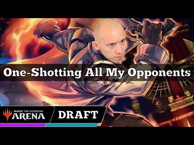 One-Shotting All My Opponents | Final Fantasy Premier Draft | MTG Arena