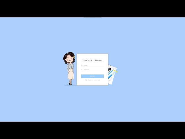 Laravel - Teacher Journal