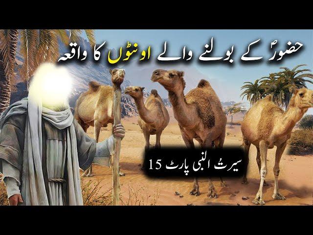 Hazoor Saw Ke Bolne Wale Oonton Ka Waqiya | Seerat Un Nabi Part-15 | Islamic LifeCycle