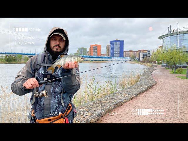 Городская рыбалка в Дубне. Майский мормышинг.