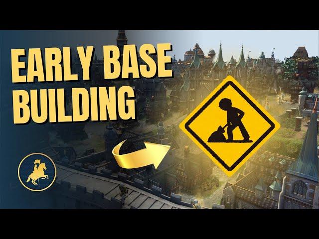 Basics Of Early-Game Base Building: English, HRE & French | Age of Empires 4