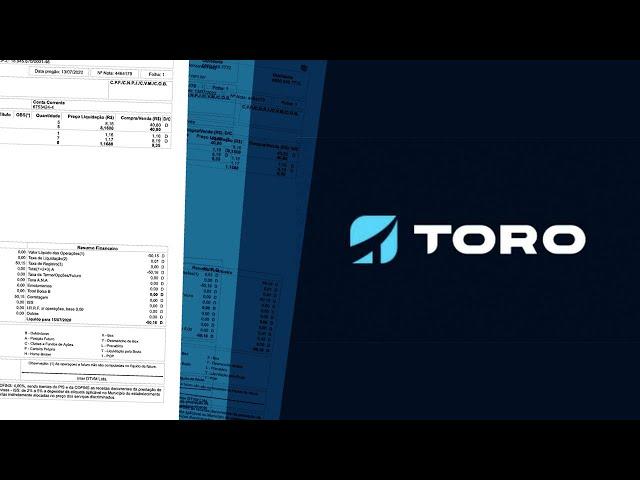 COMO BAIXAR SUAS NOTAS DE CORRETAGEM NA TORO INVESTIMENTOS