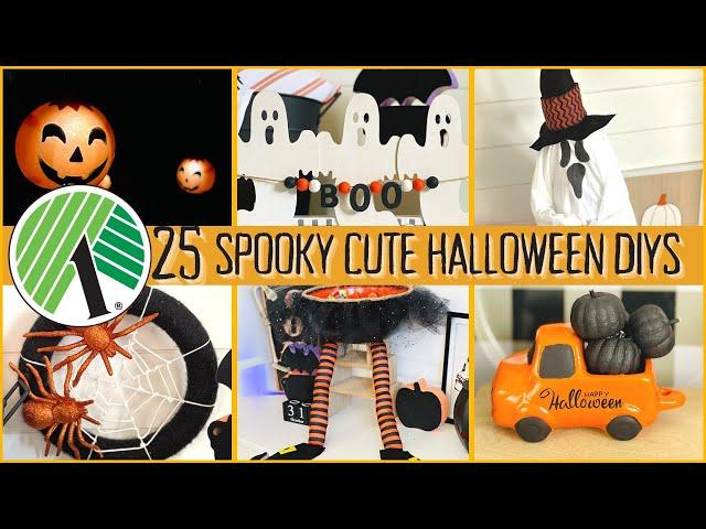 25 Dollar Tree Halloween DIYs|Spooky Cute Halloween Decor