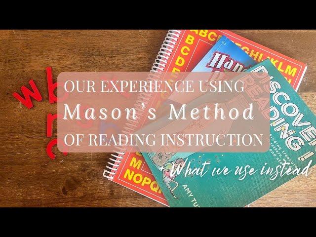 Our Experience with Mason's Reading Lessons + What We Use Instead | Charlotte Mason Homeschool